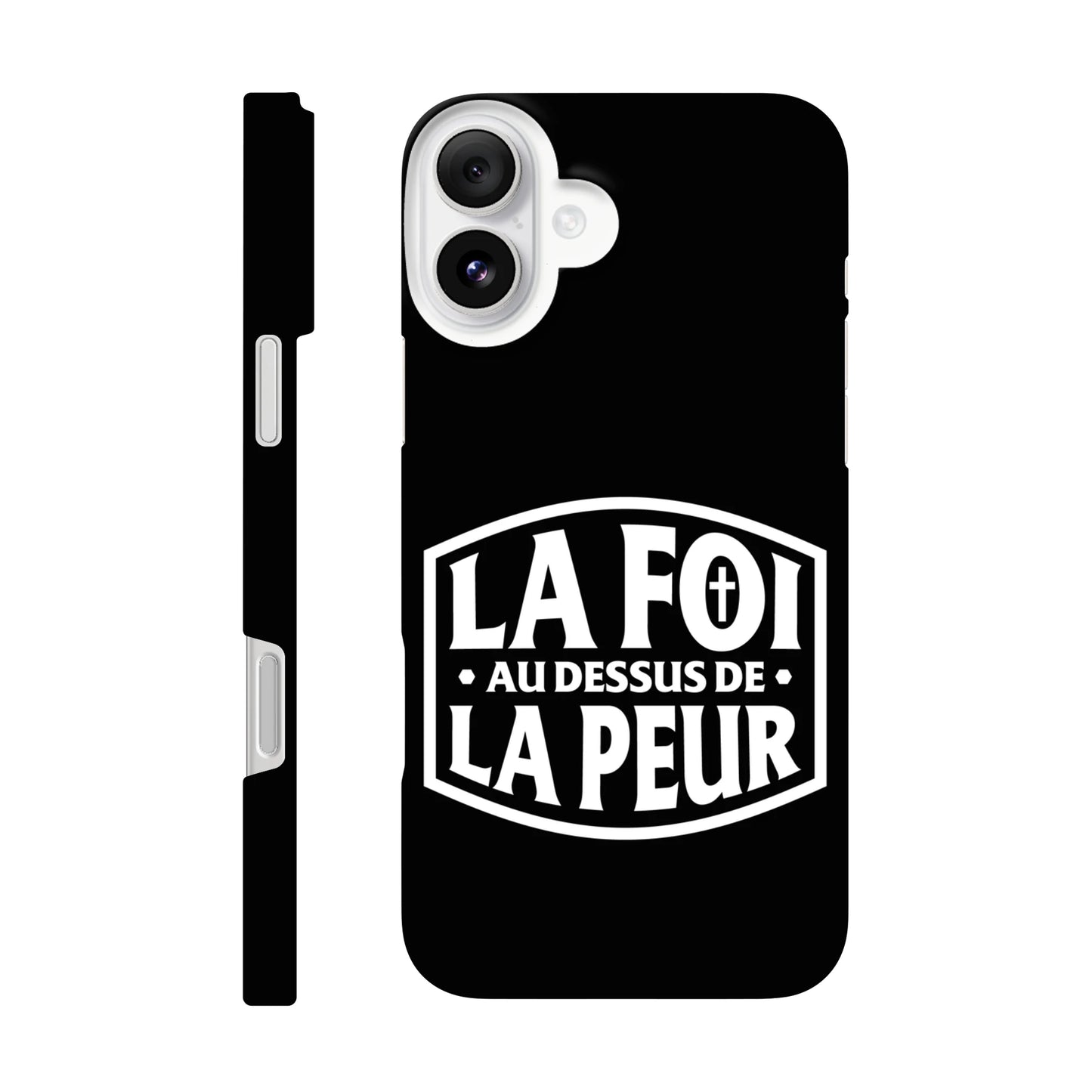 Coque iPhone chrétienne Slim « 2 Timothée 1:7 »