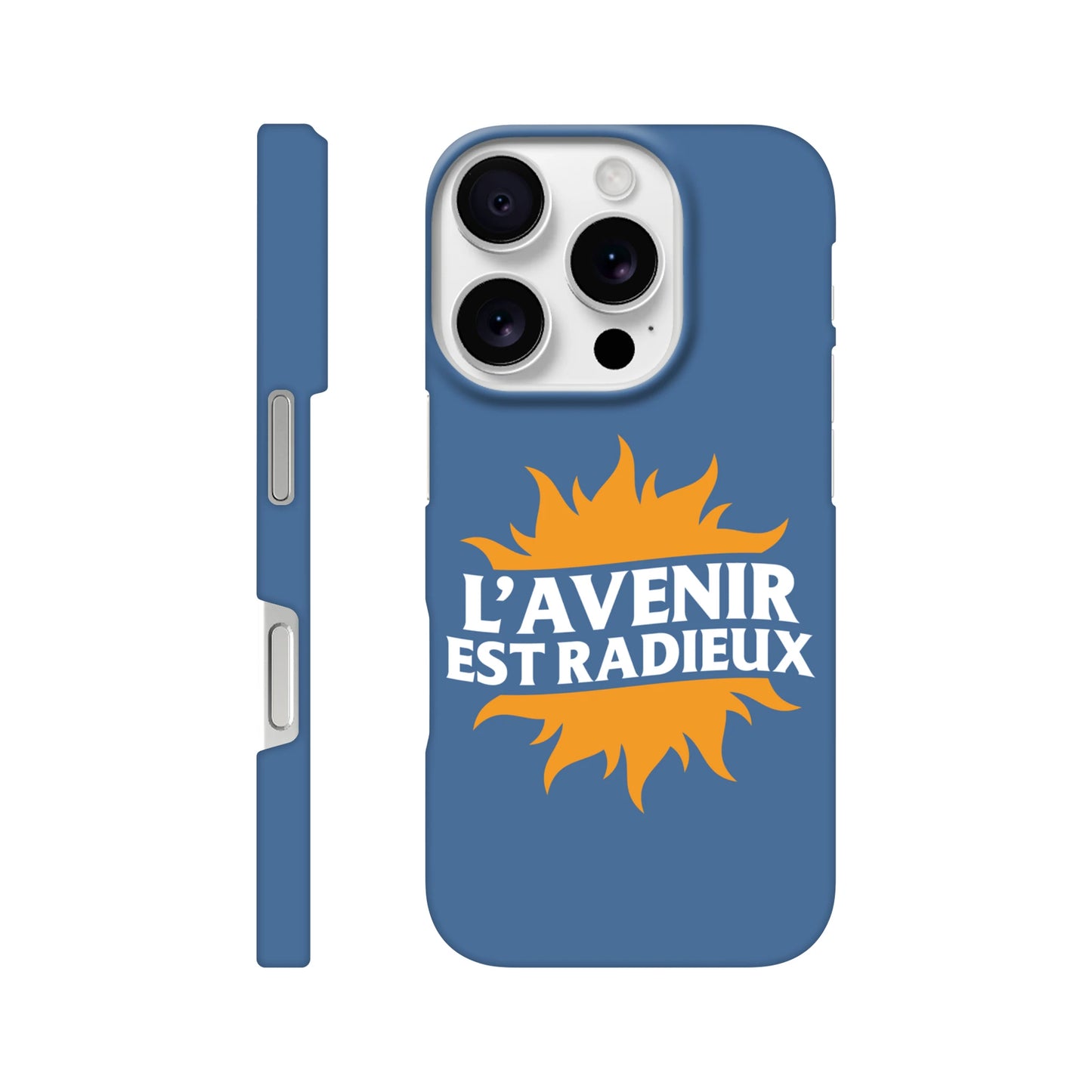 Coque iPhone chrétienne Slim « L’Avenir est Radieux »