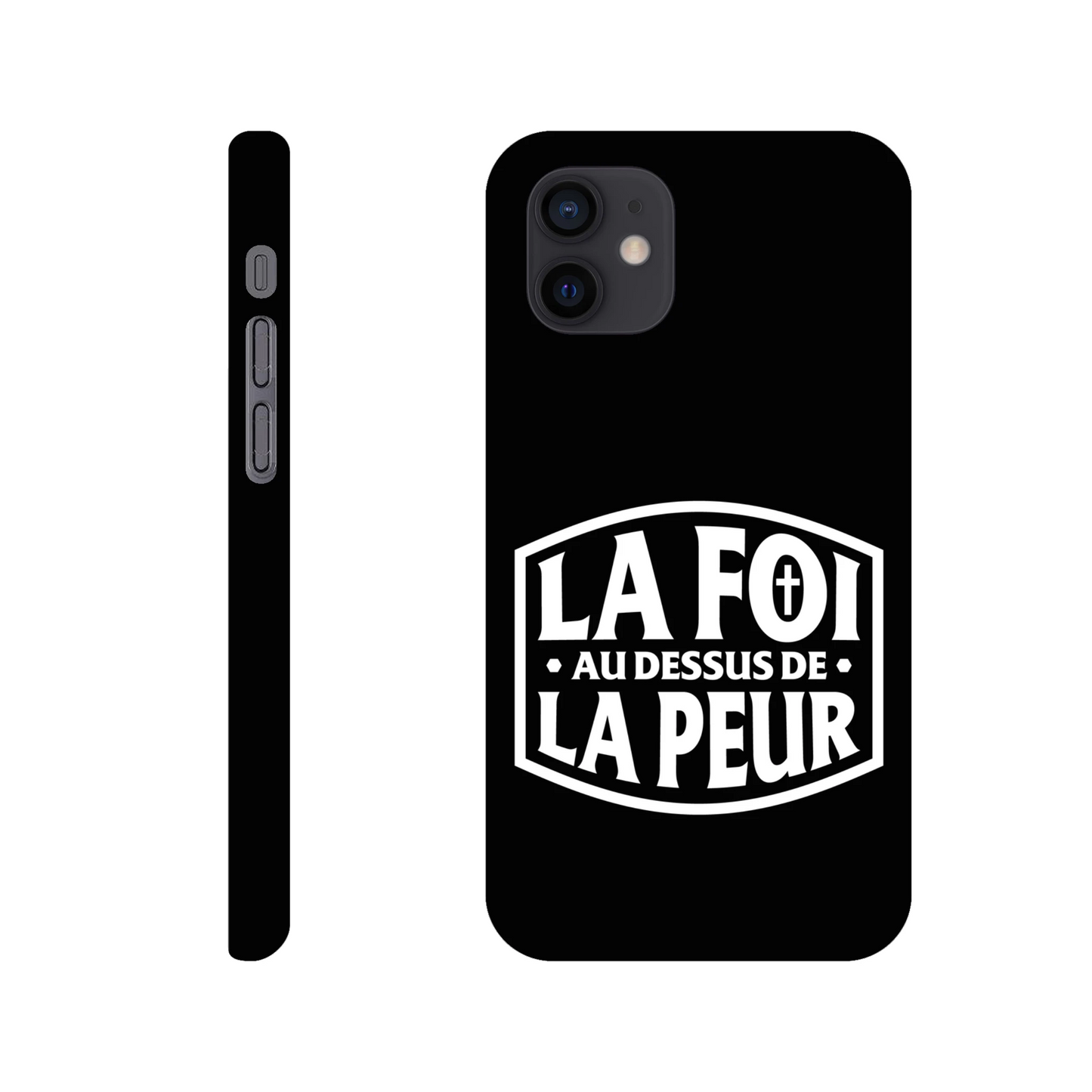 Coque iPhone chrétienne Slim « 2 Timothée 1:7 »