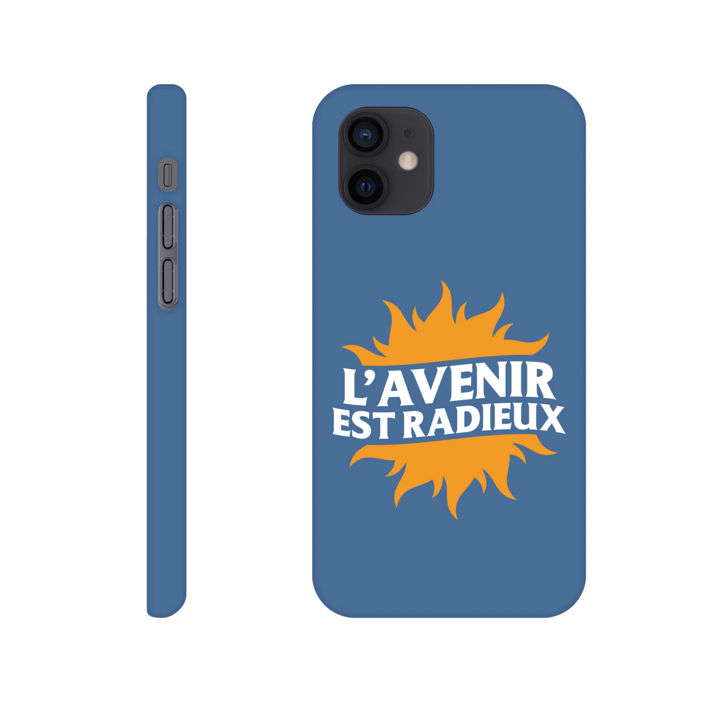 Coque iPhone chrétienne Slim « L’Avenir est Radieux »