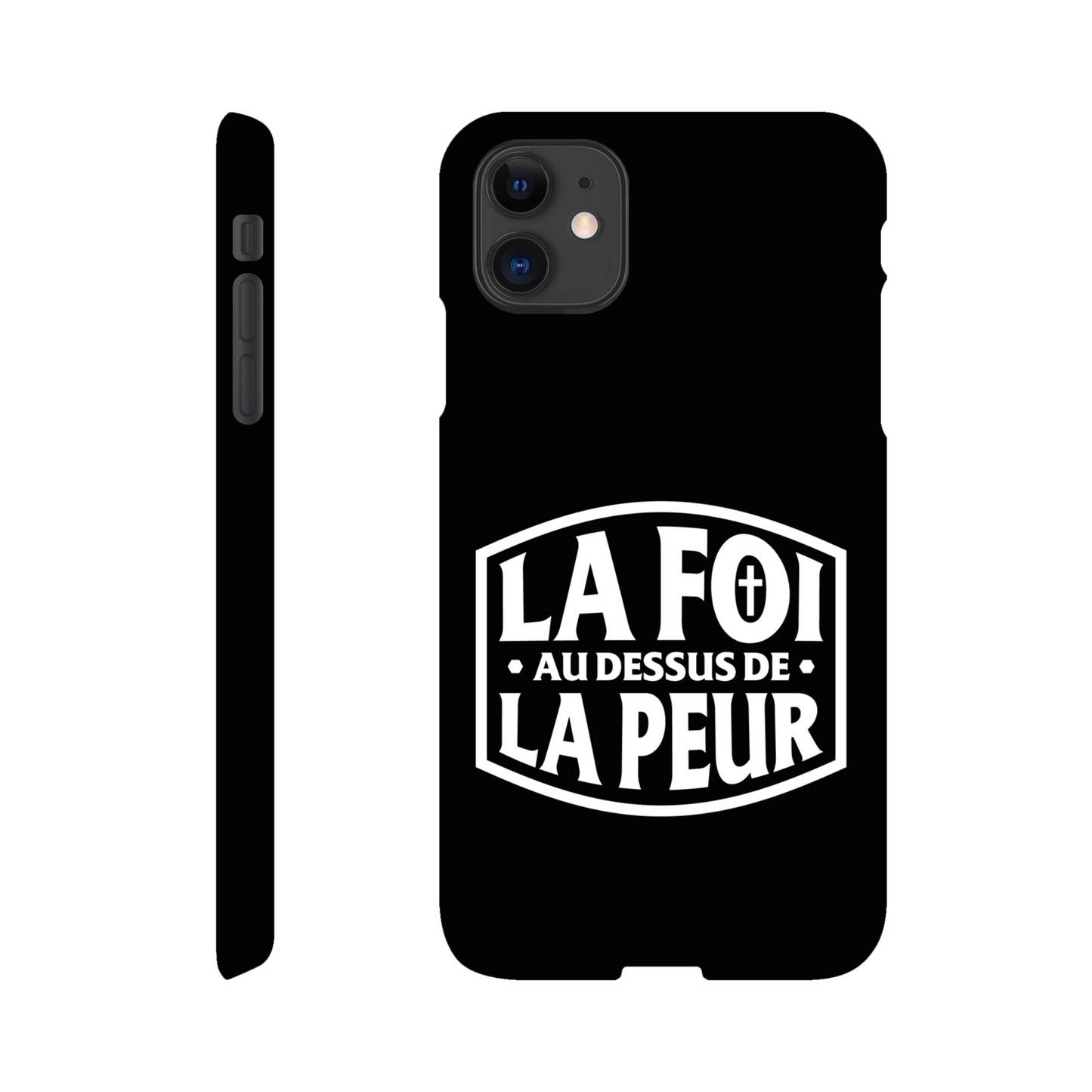 Coque iPhone chrétienne Slim « 2 Timothée 1:7 »