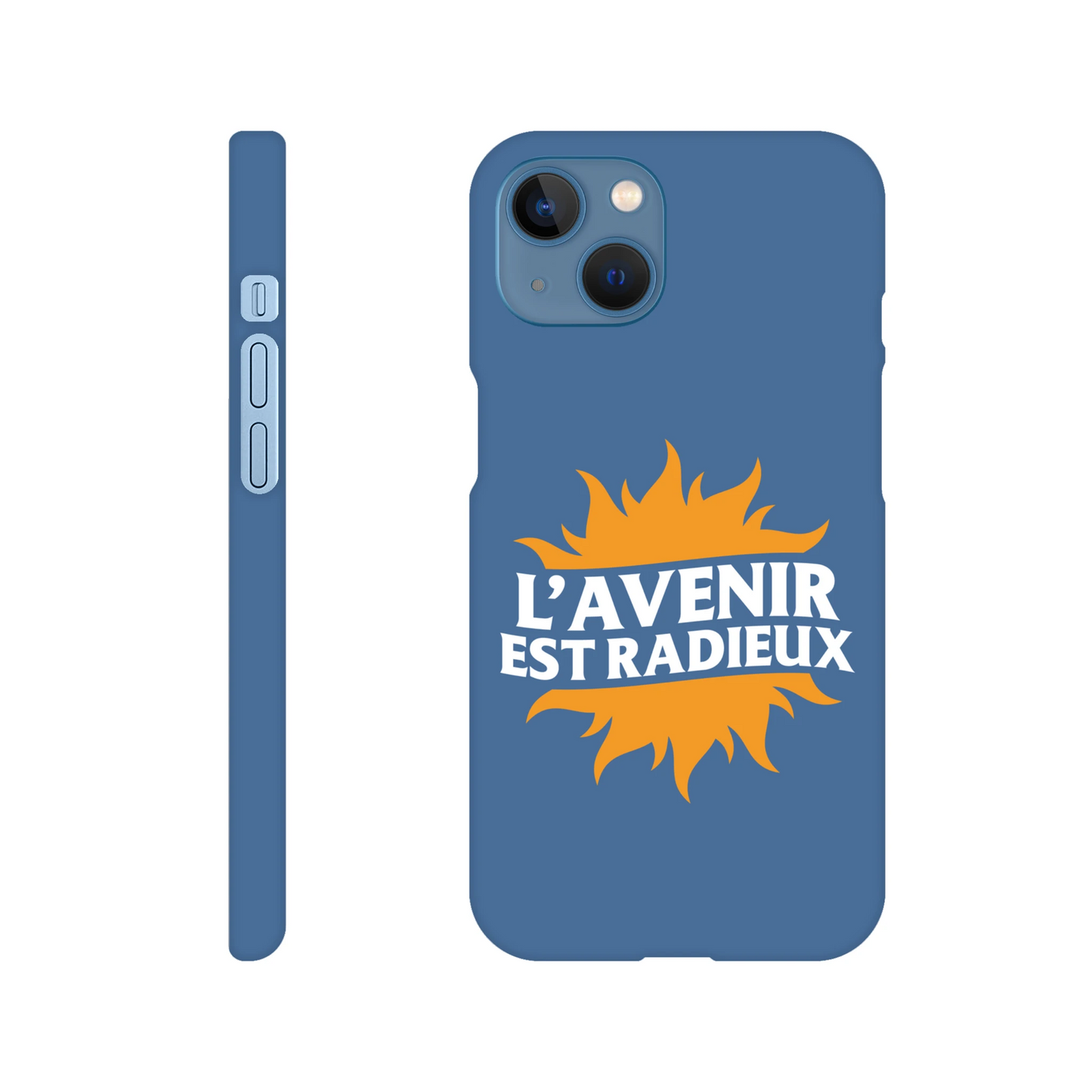 Coque iPhone chrétienne Slim « L’Avenir est Radieux »