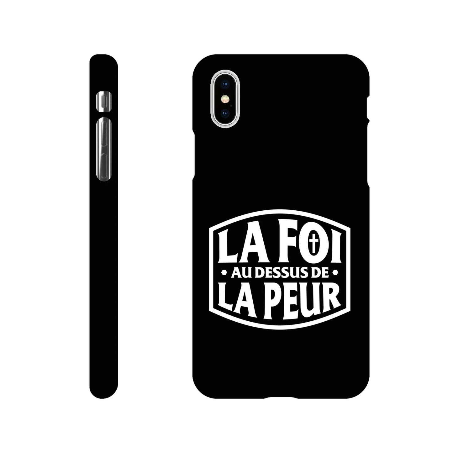 Coque iPhone chrétienne Slim « 2 Timothée 1:7 »