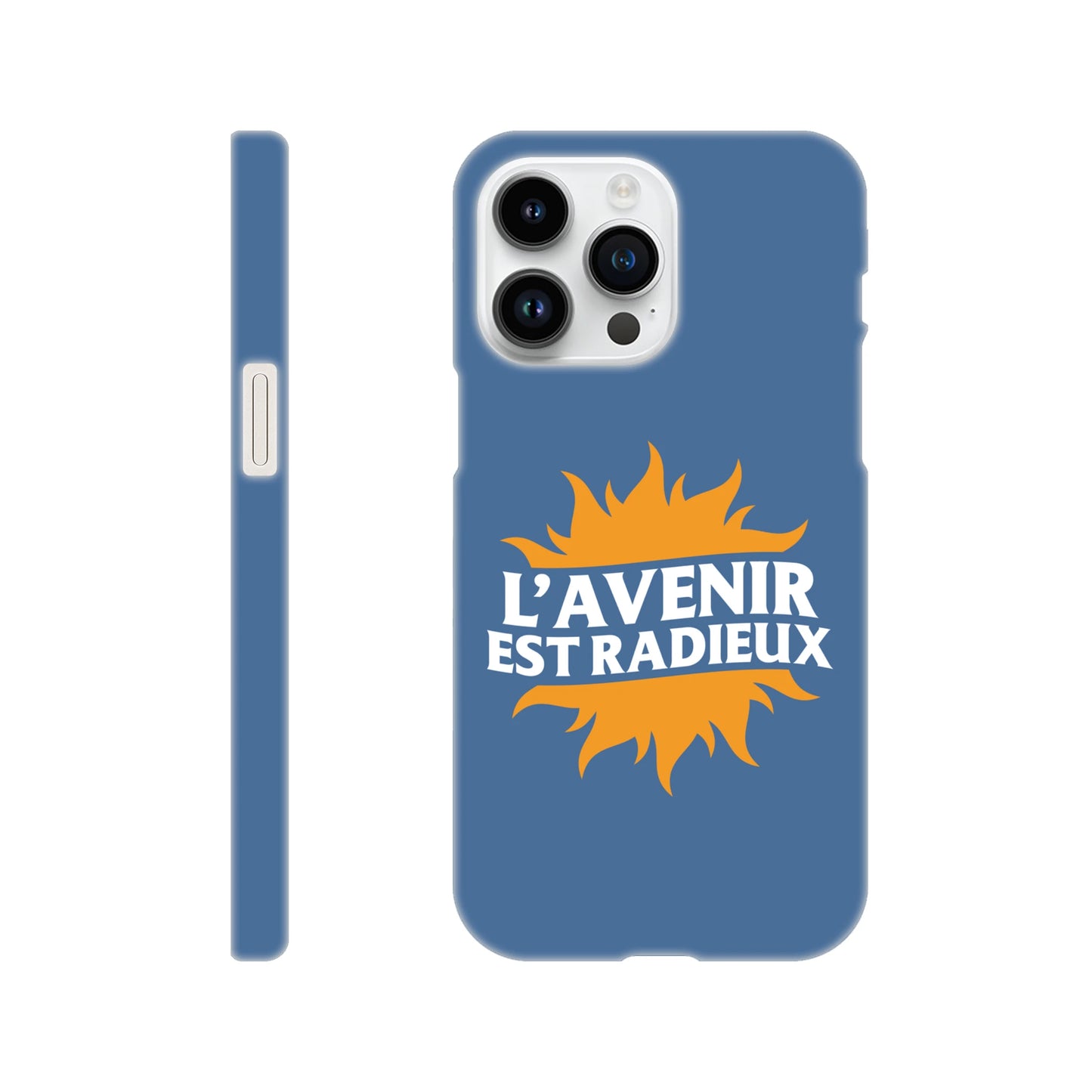 Coque iPhone chrétienne Slim « L’Avenir est Radieux »