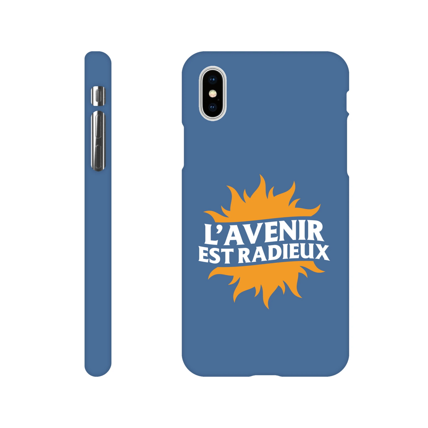 Coque iPhone chrétienne Slim « L’Avenir est Radieux »