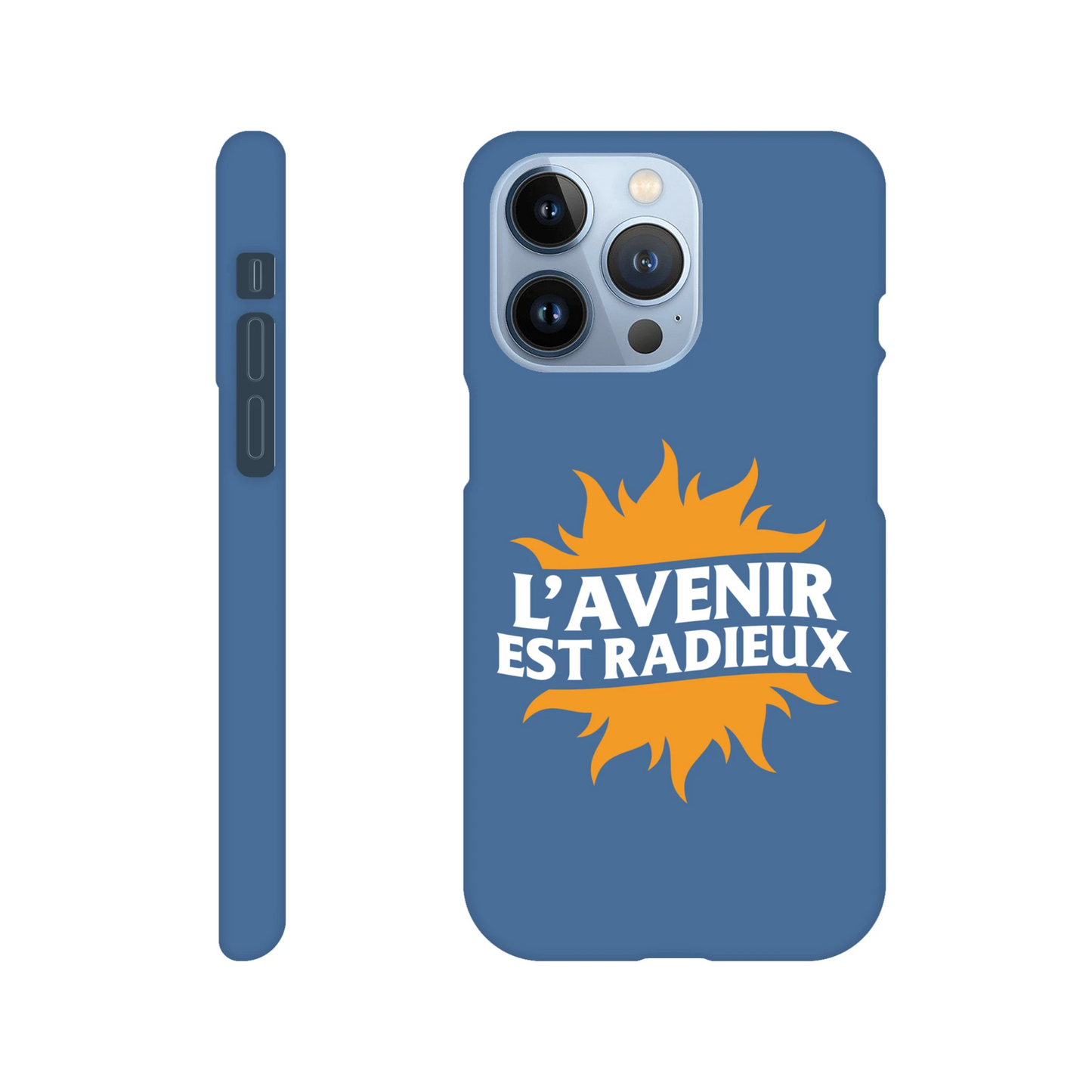 Coque iPhone chrétienne Slim « L’Avenir est Radieux »