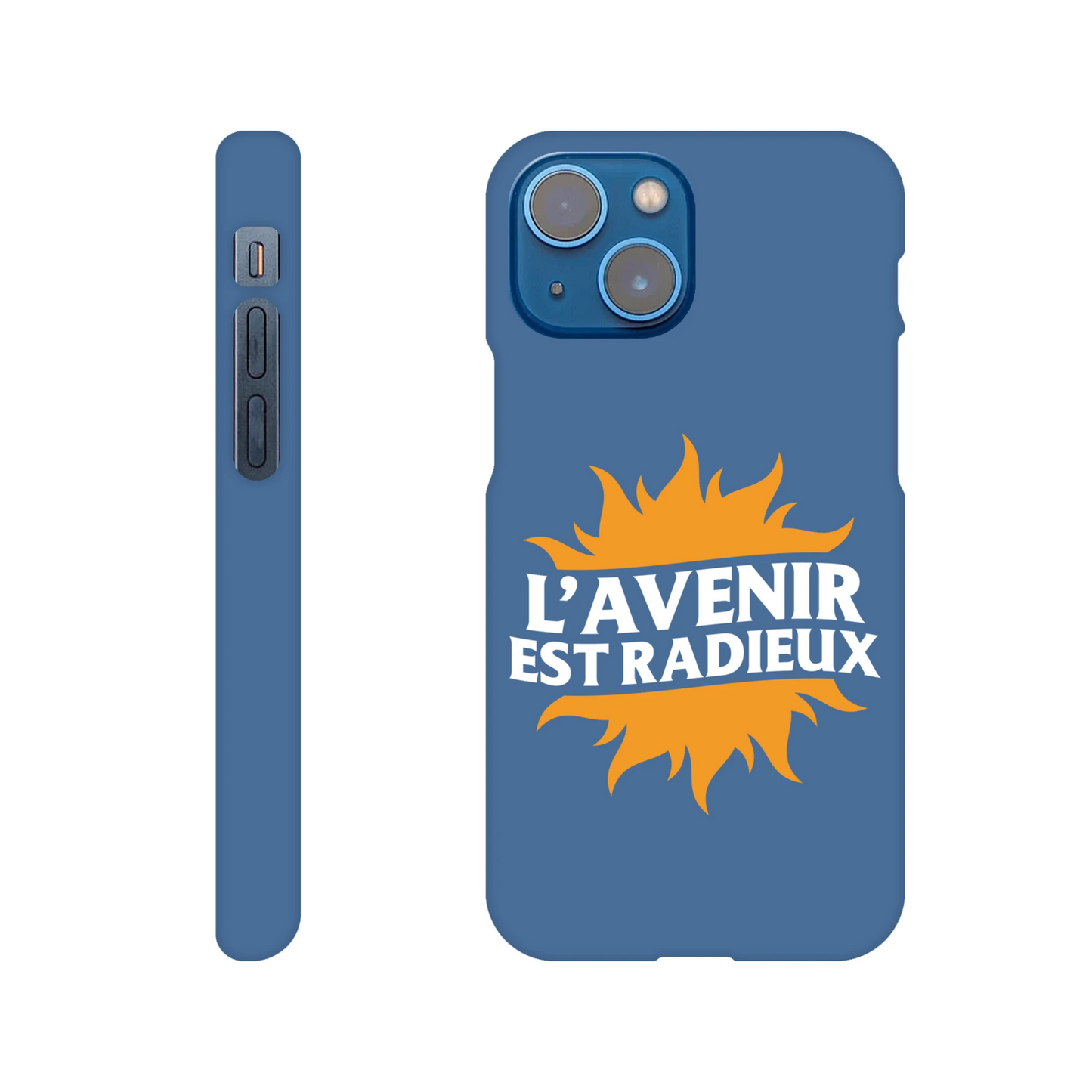 Coque iPhone chrétienne Slim « L’Avenir est Radieux »