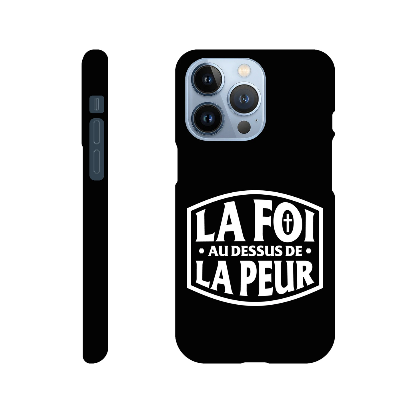 Coque iPhone chrétienne Slim « 2 Timothée 1:7 »