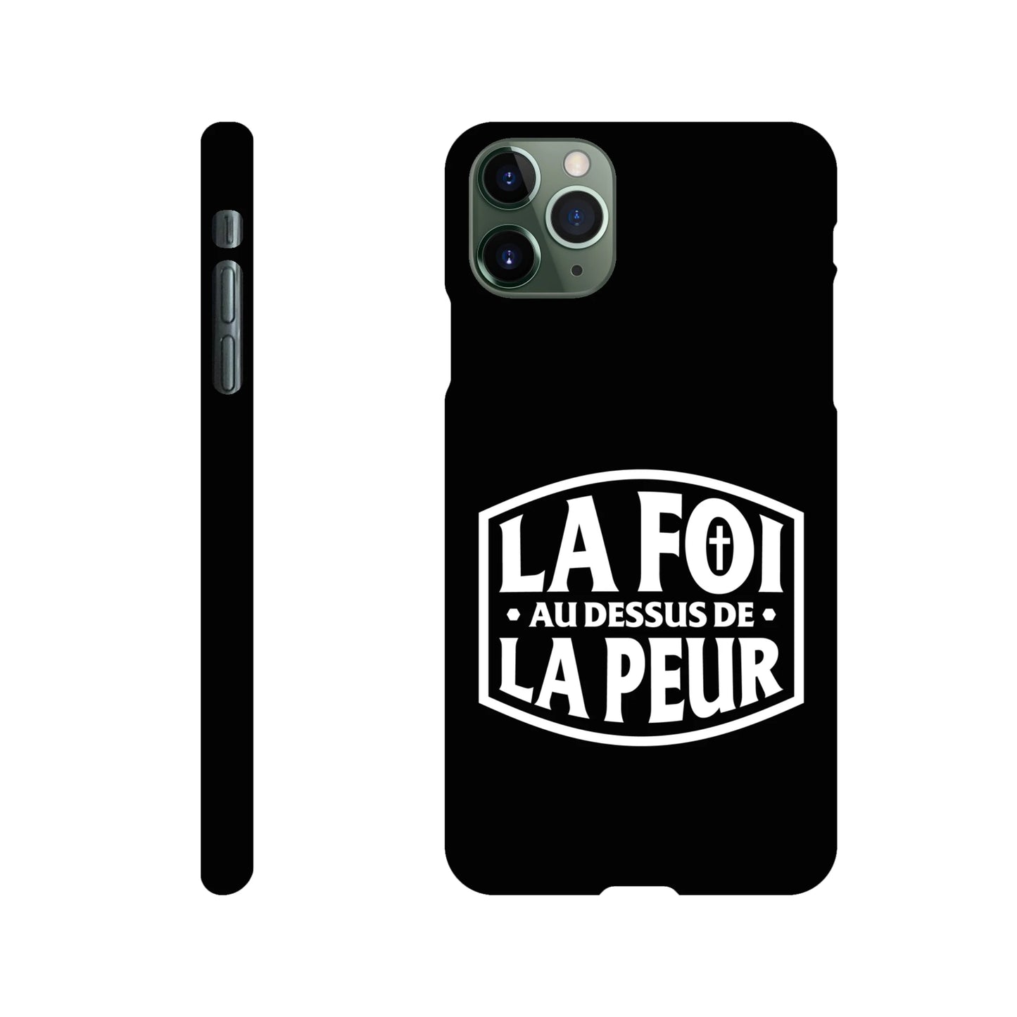Coque iPhone chrétienne Slim « 2 Timothée 1:7 »