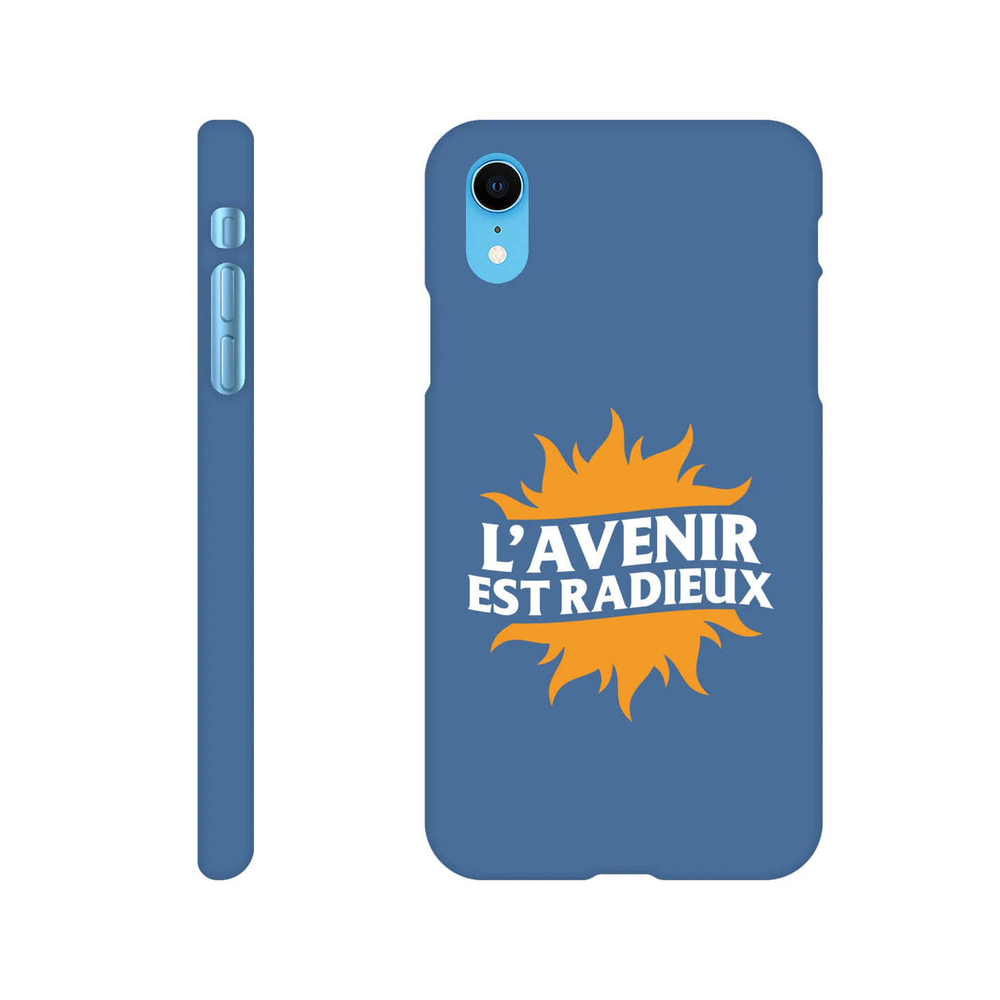 Coque iPhone chrétienne Slim « L’Avenir est Radieux »