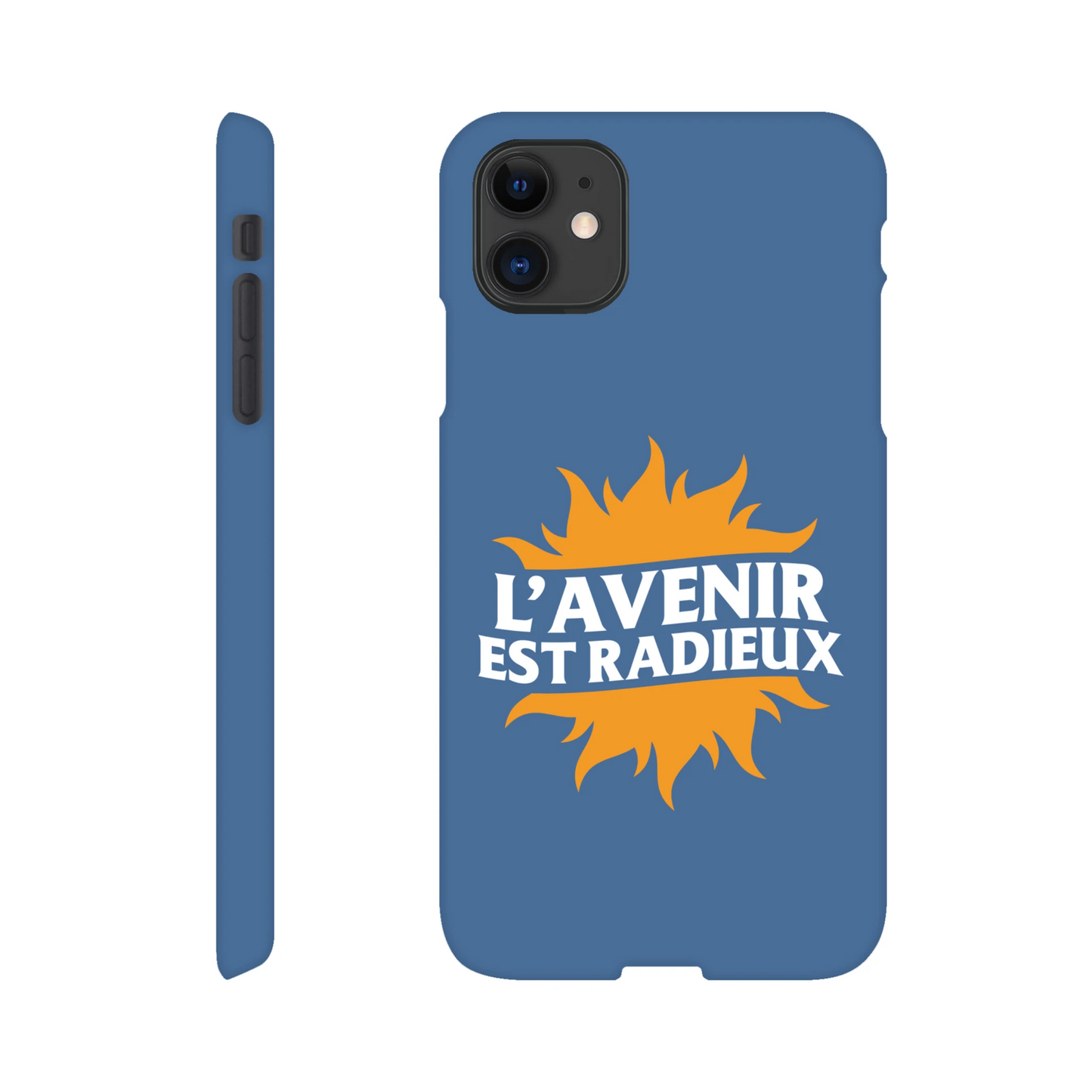 Coque iPhone chrétienne Slim « L’Avenir est Radieux »