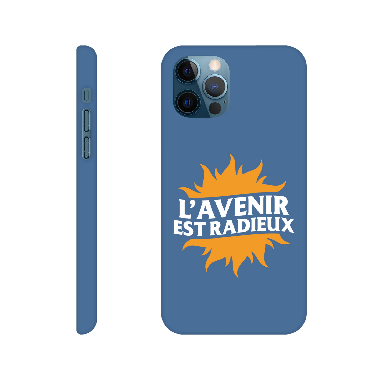 Coque iPhone chrétienne Slim « L’Avenir est Radieux »