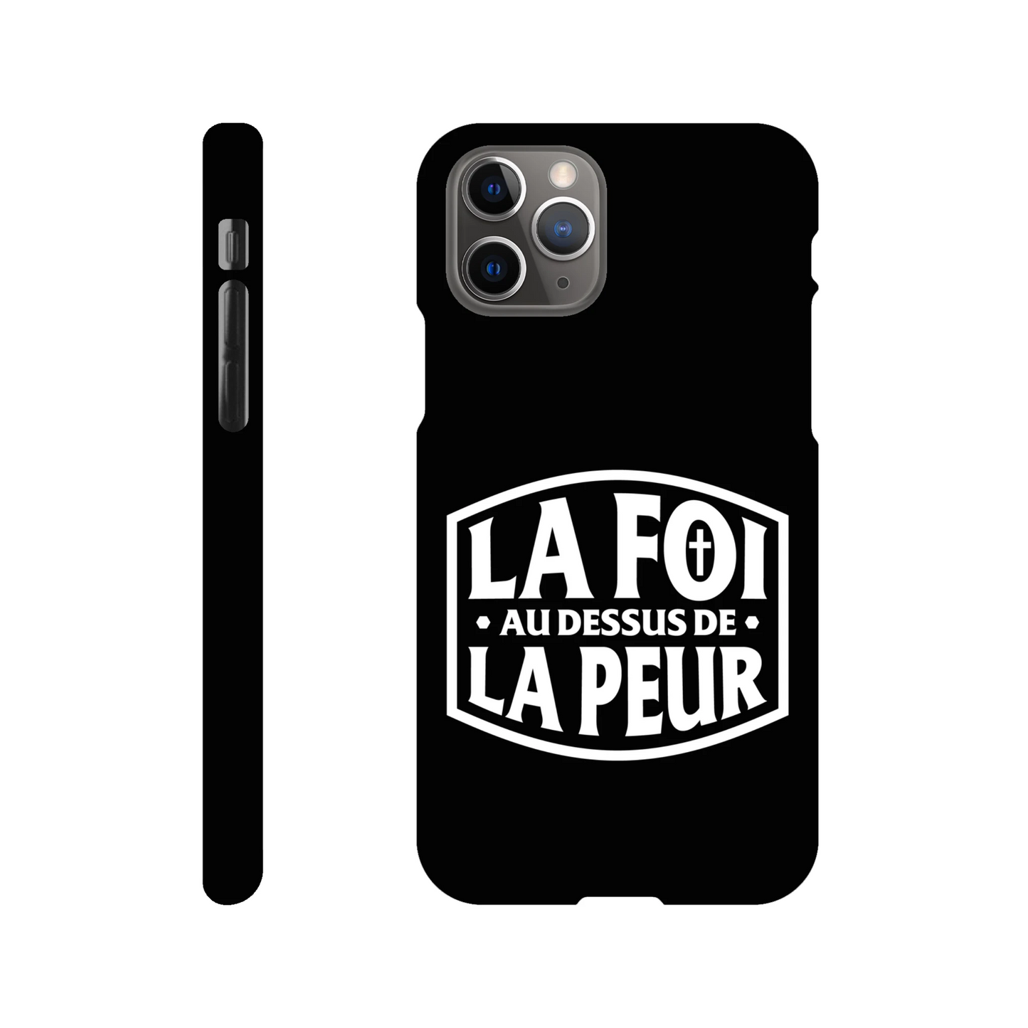 Coque iPhone chrétienne Slim « 2 Timothée 1:7 »
