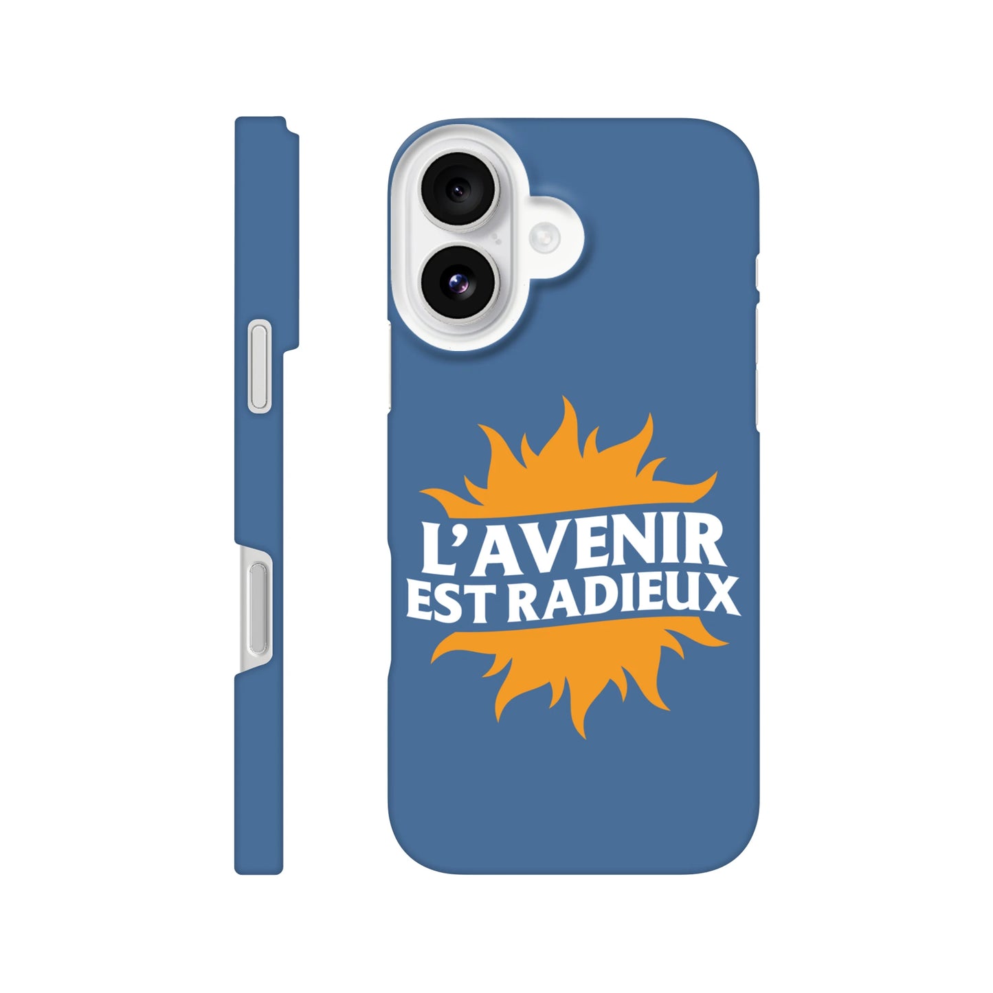 Coque iPhone chrétienne Slim « L’Avenir est Radieux »