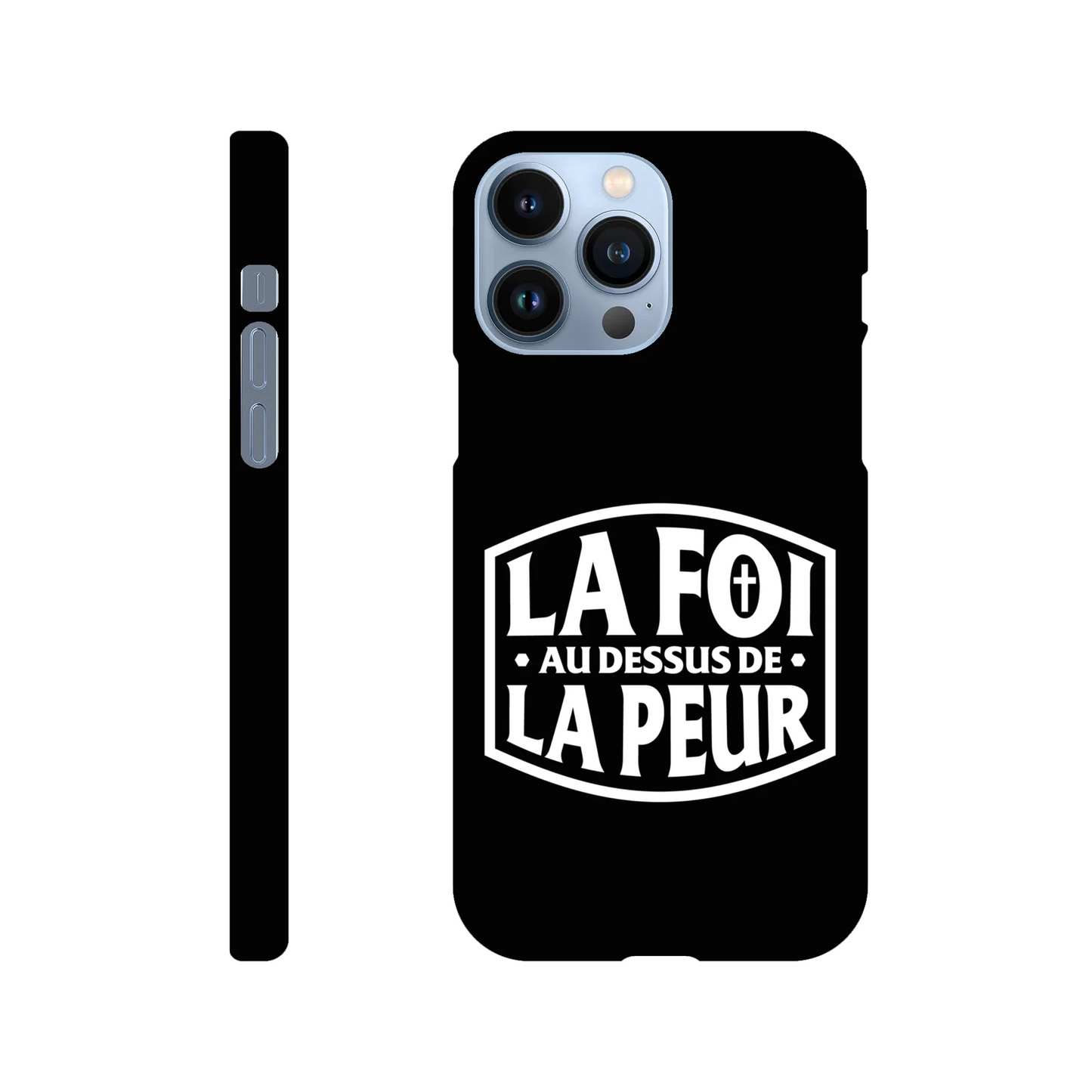 Coque iPhone chrétienne Slim « 2 Timothée 1:7 »