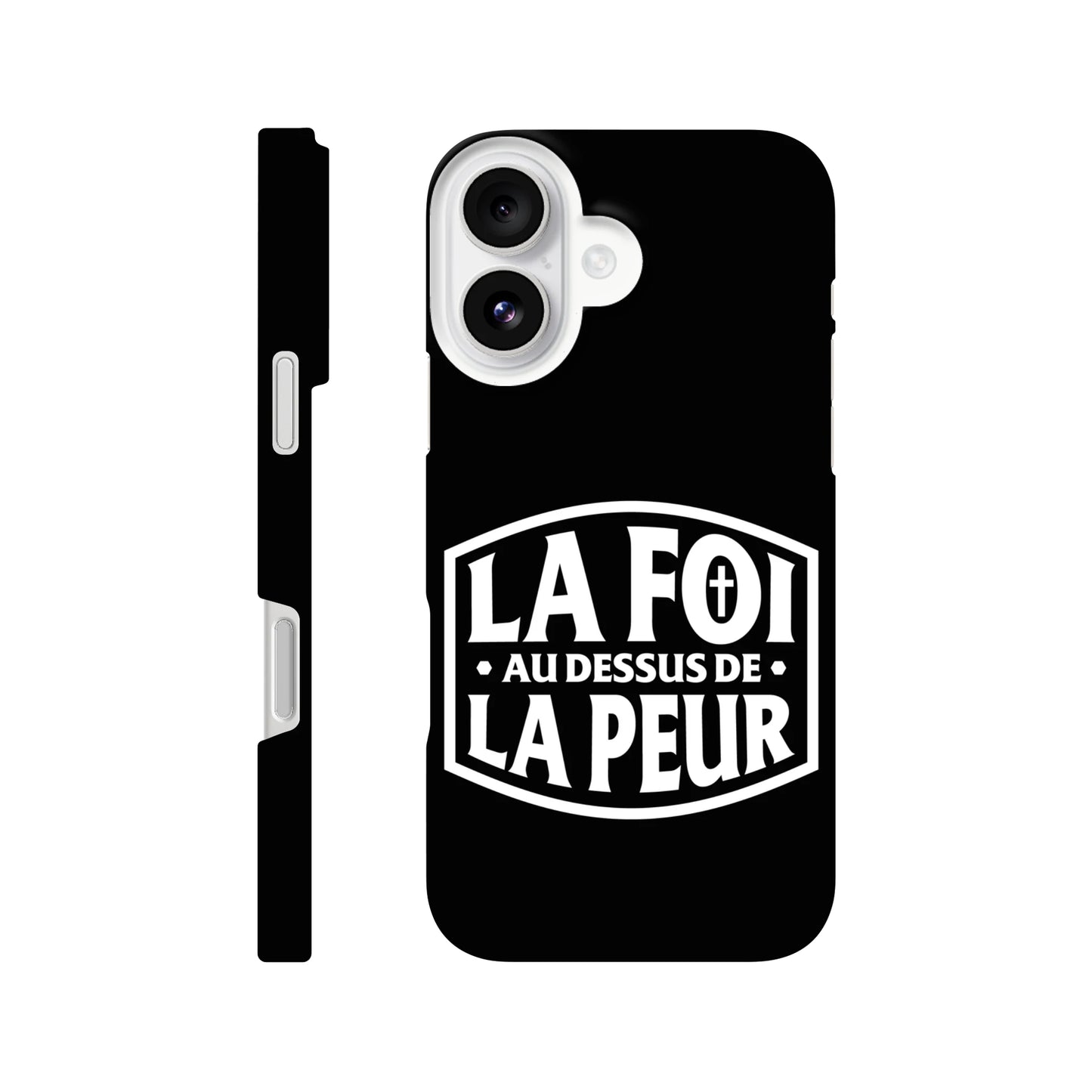 Coque iPhone chrétienne Slim « 2 Timothée 1:7 »