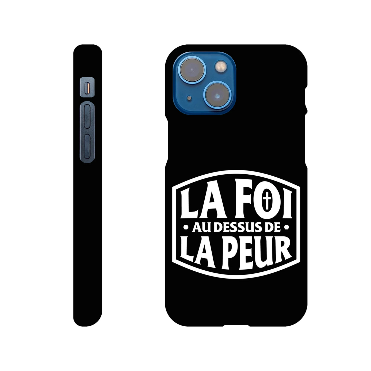 Coque iPhone chrétienne Slim « 2 Timothée 1:7 »