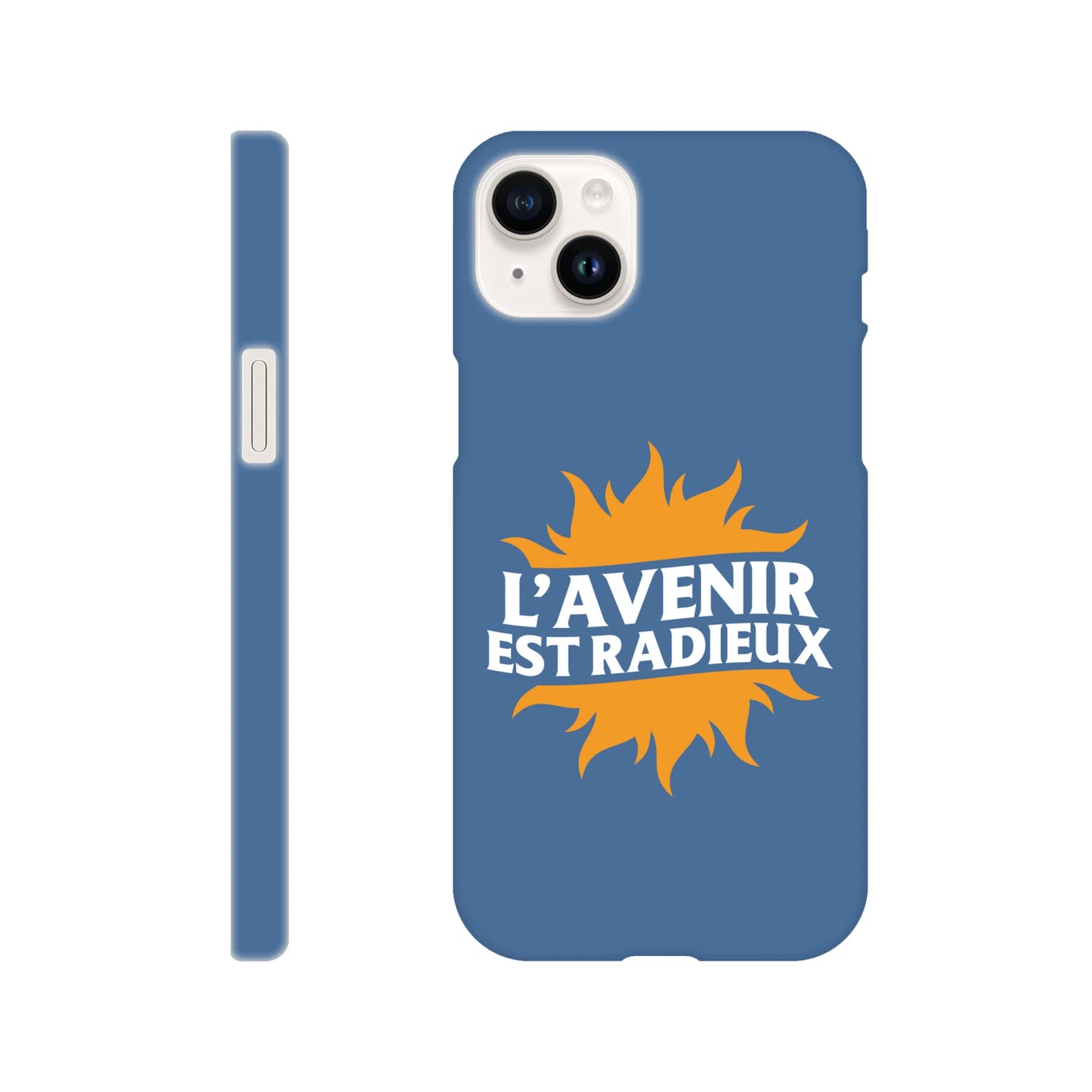 Coque iPhone chrétienne Slim « L’Avenir est Radieux »