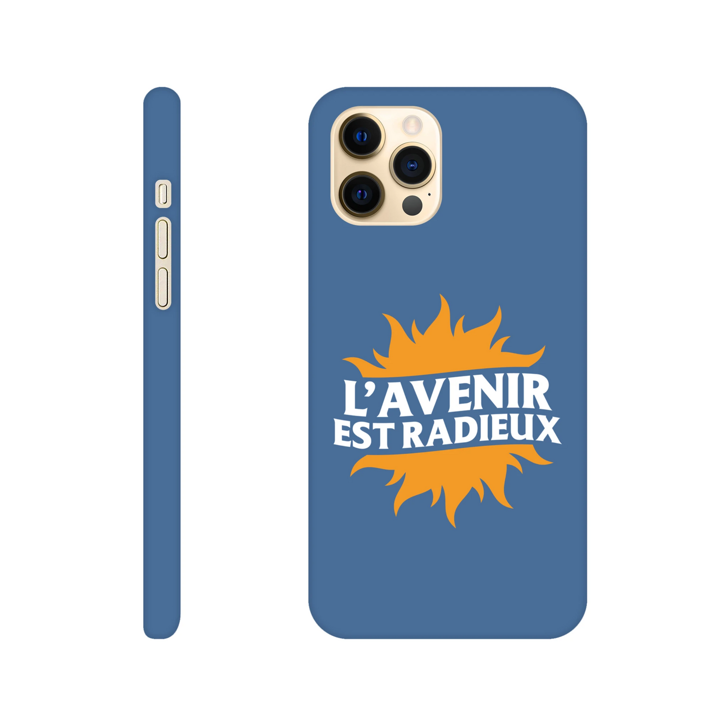 Coque iPhone chrétienne Slim « L’Avenir est Radieux »