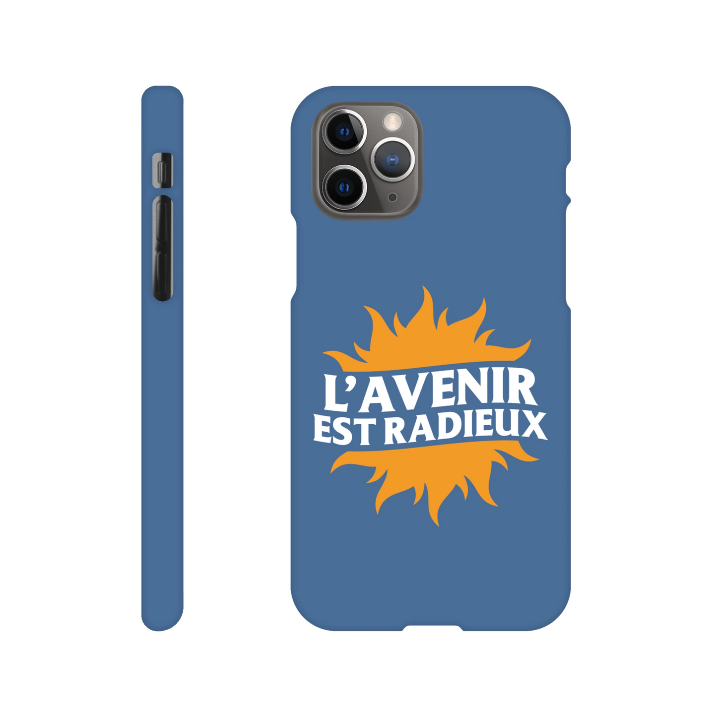 Coque iPhone chrétienne Slim « L’Avenir est Radieux »