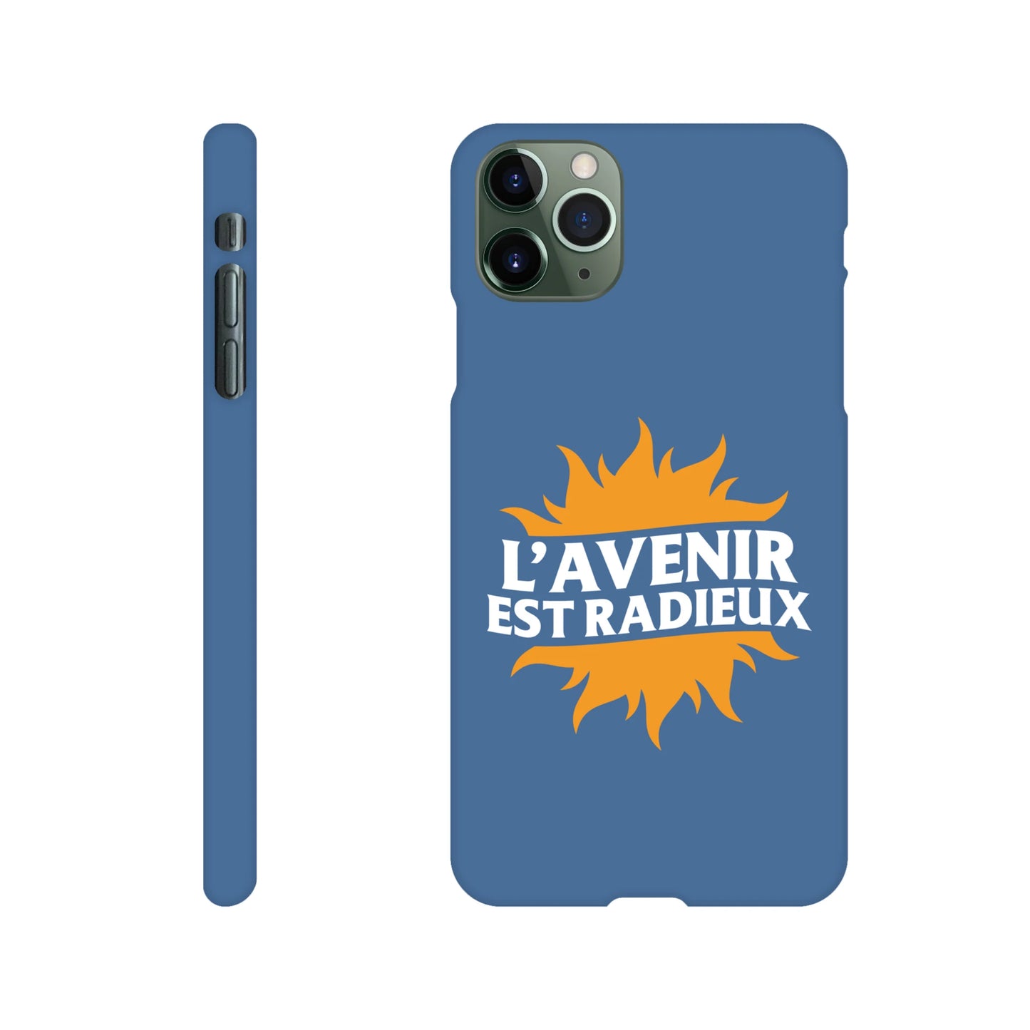 Coque iPhone chrétienne Slim « L’Avenir est Radieux »