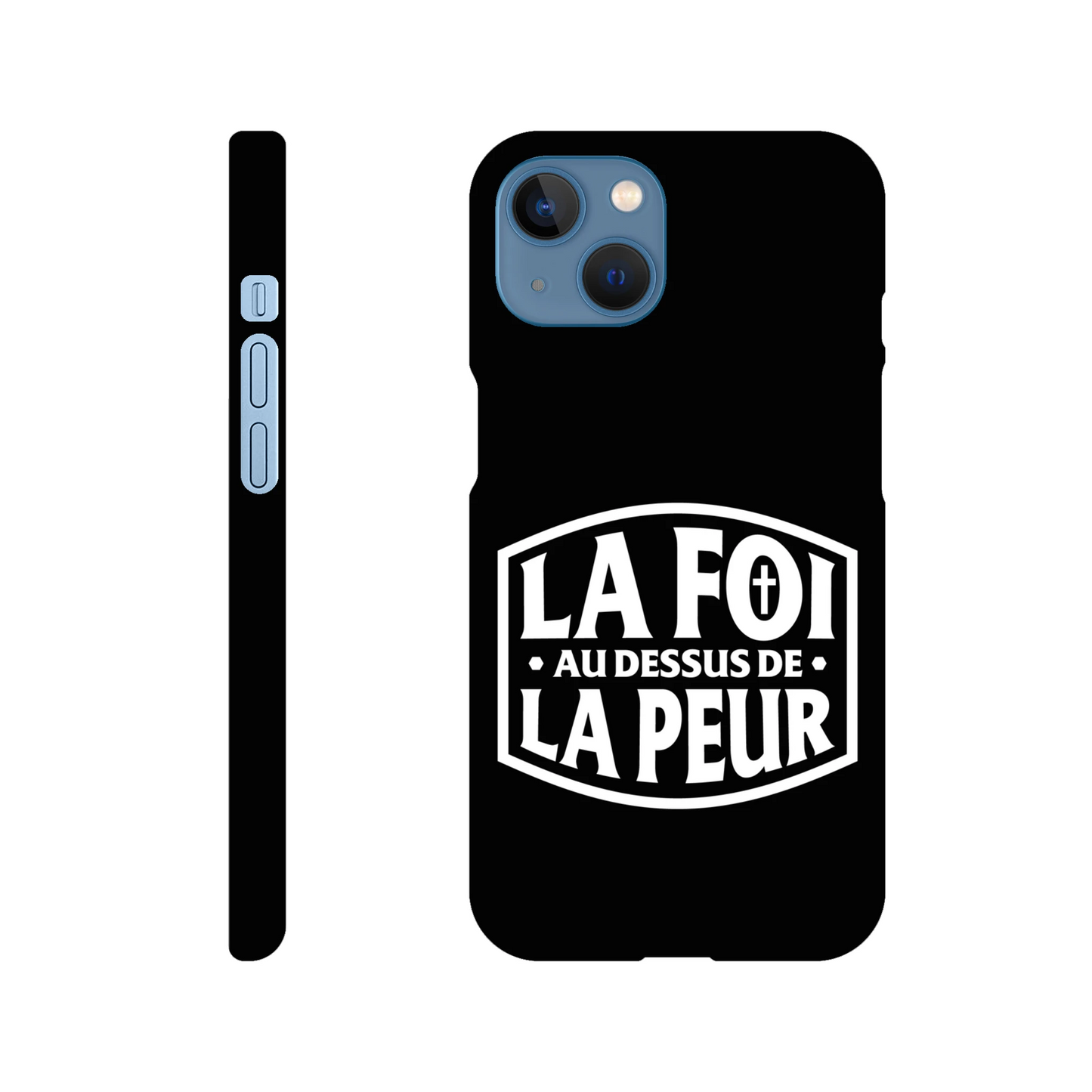 Coque iPhone chrétienne Slim « 2 Timothée 1:7 »