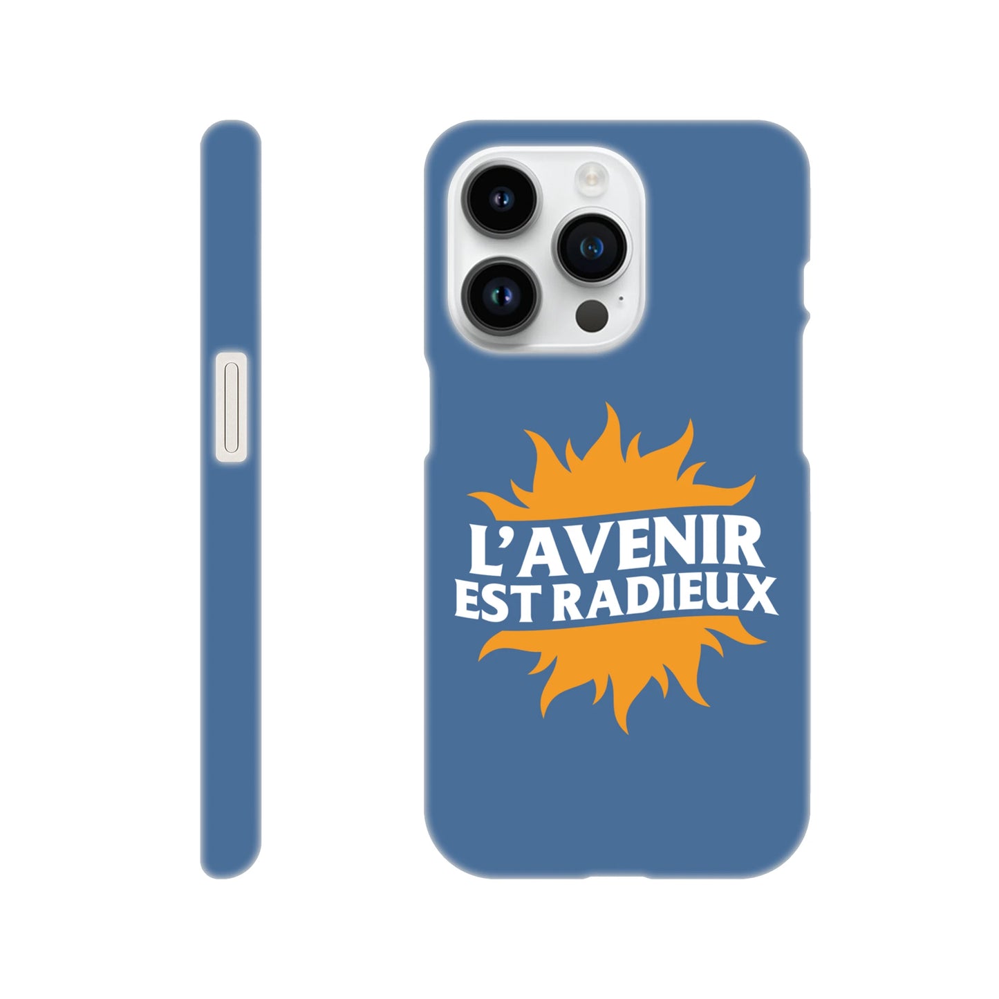 Coque iPhone chrétienne Slim « L’Avenir est Radieux »