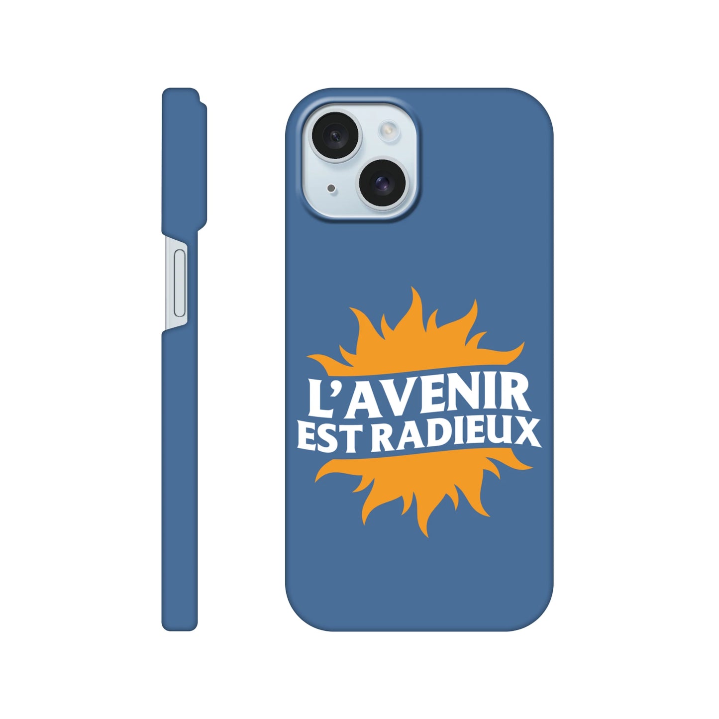 Coque iPhone chrétienne Slim « L’Avenir est Radieux »
