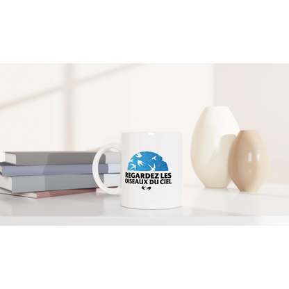 Mug chrétien « Matthieu 6:26 » bureau