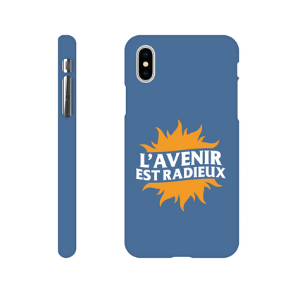 Coque iPhone chrétienne Slim « L’Avenir est Radieux »
