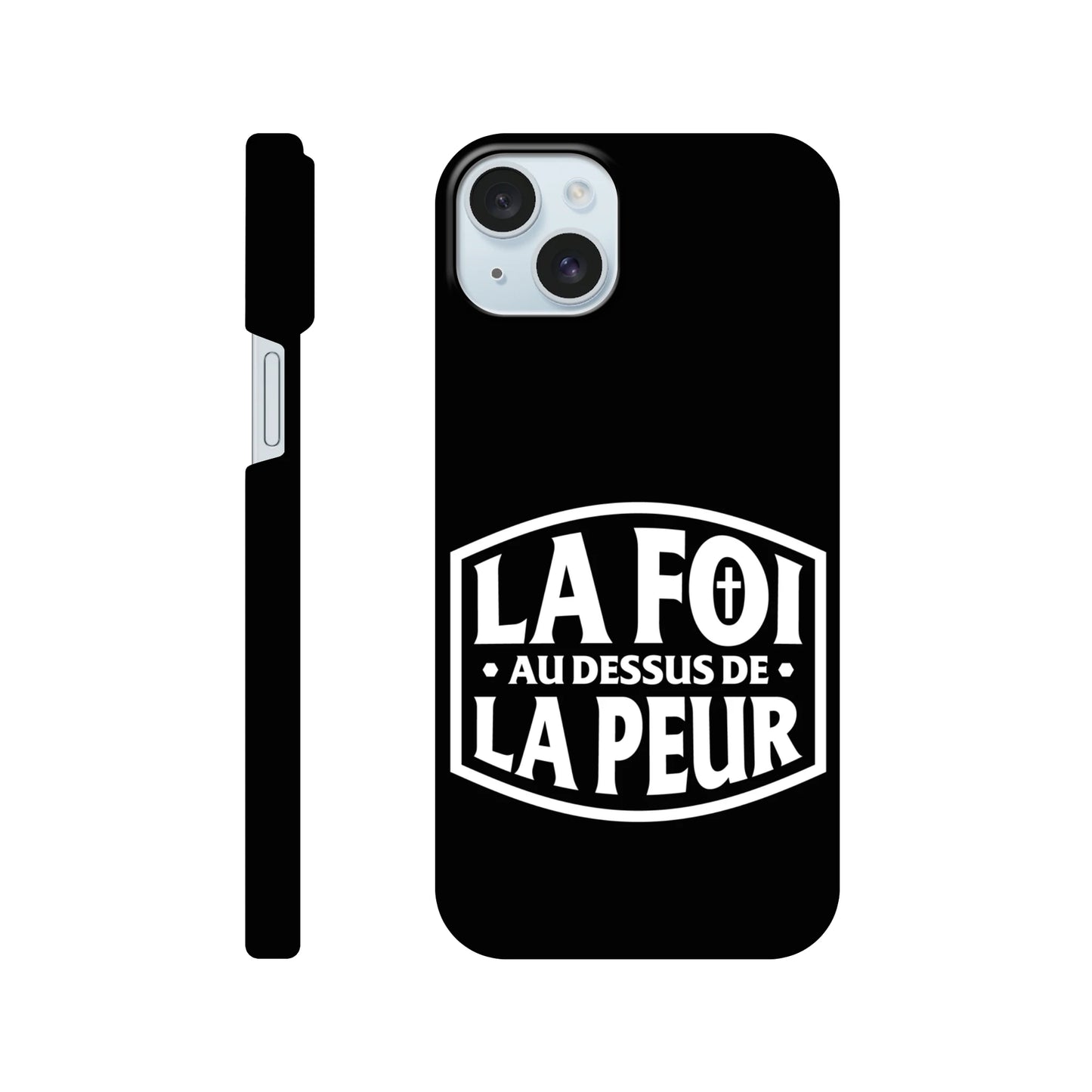 Coque iPhone chrétienne Slim « 2 Timothée 1:7 »