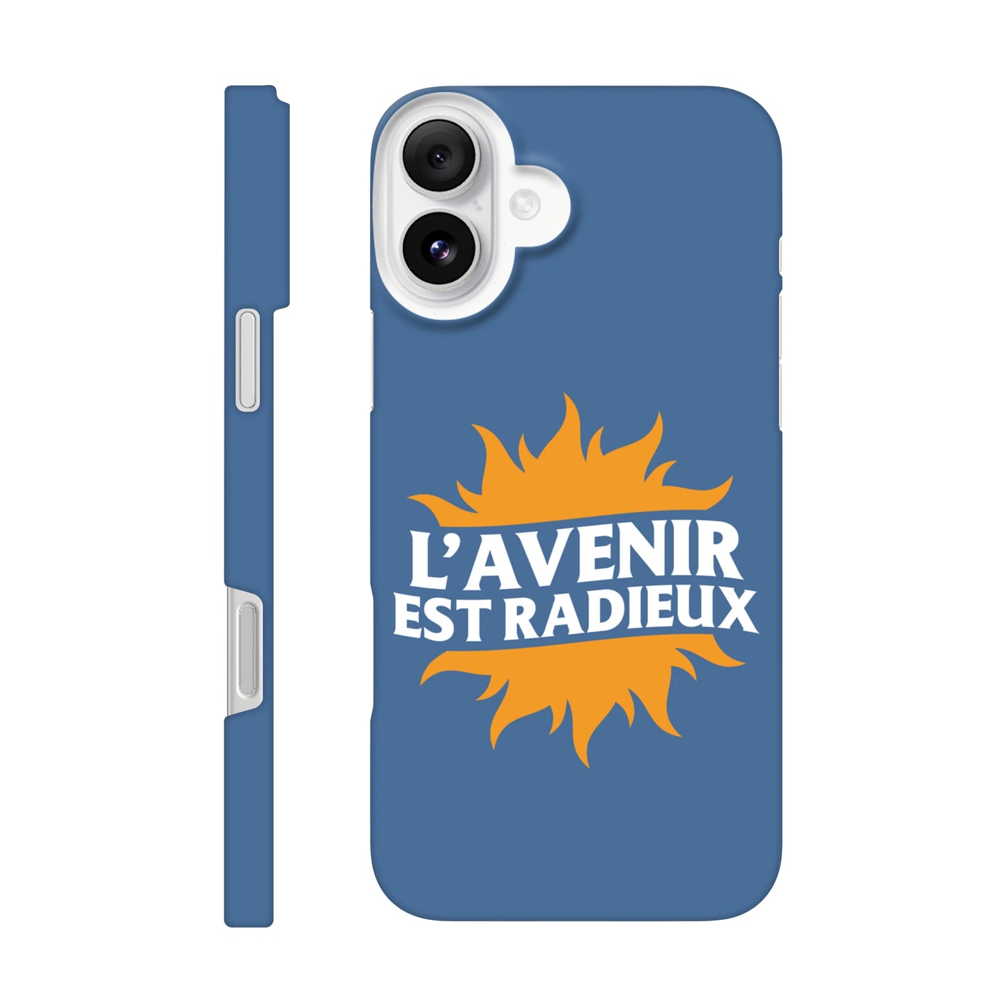 Coque iPhone chrétienne Slim « L’Avenir est Radieux »