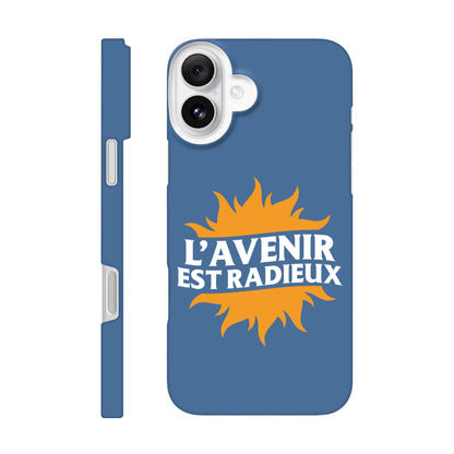 Coque iPhone chrétienne Slim « L’Avenir est Radieux »