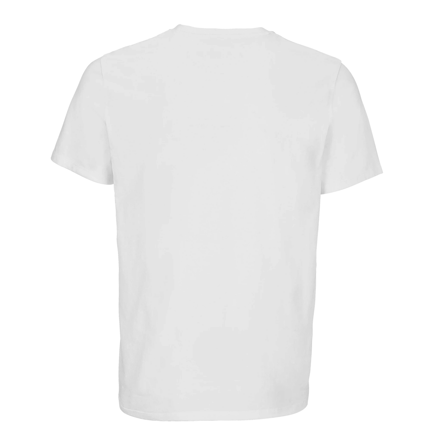 T-shirt chrétien femme en coton bio « Actes 1:8 » blanc dos