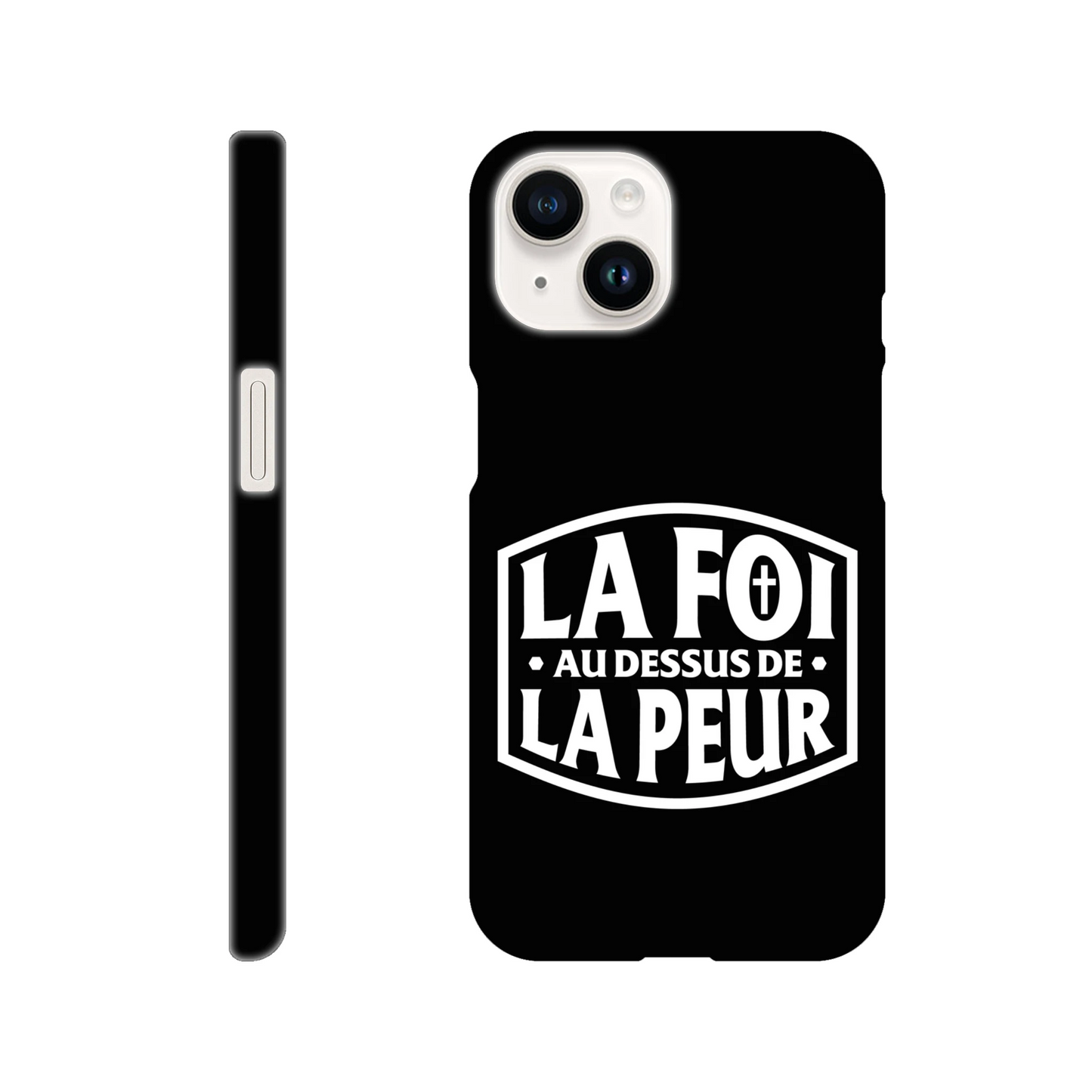 Coque iPhone chrétienne Slim « 2 Timothée 1:7 »