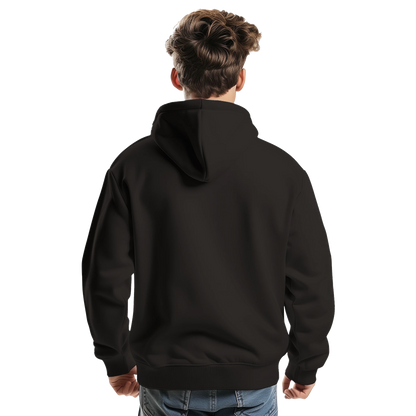 Sweat à capuche chrétien homme « Romains 12:2 » noir dos