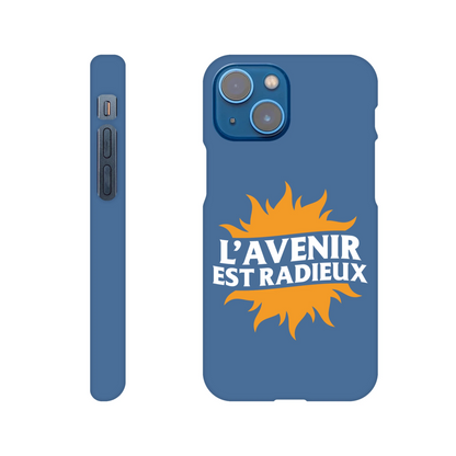 Coque iPhone chrétienne Slim « L’Avenir est Radieux »