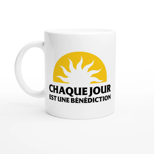 Mug chrétien « Chaque jour est une bénédiction » présentation