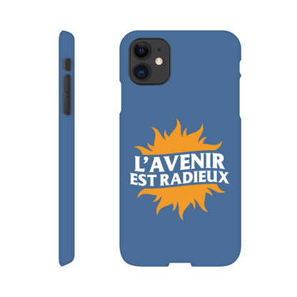 Coque iPhone chrétienne Slim « L’Avenir est Radieux »