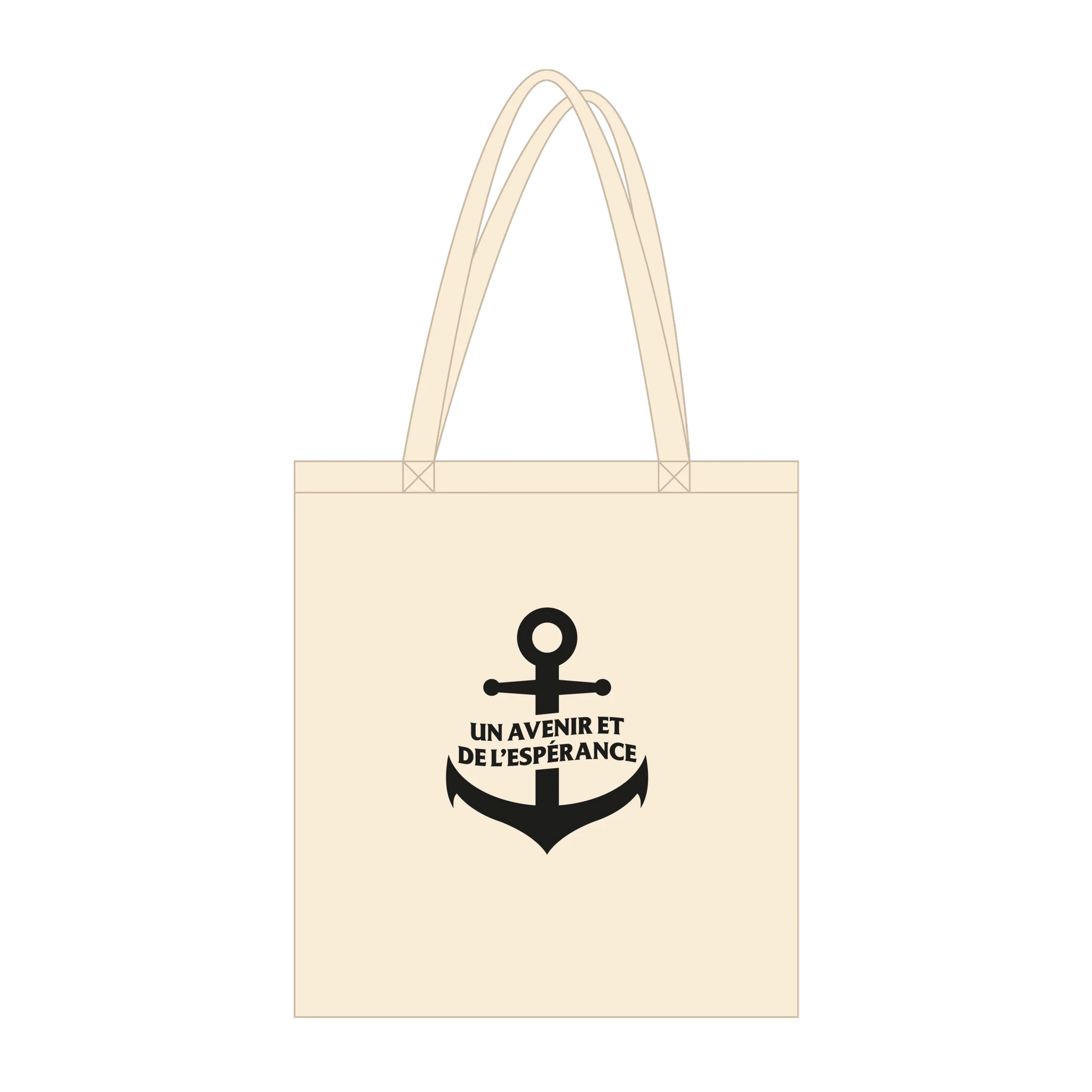 Tote bag chrétien en coton bio « Jérémie 29:11 » zoom