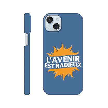Coque iPhone chrétienne Slim « L’Avenir est Radieux »