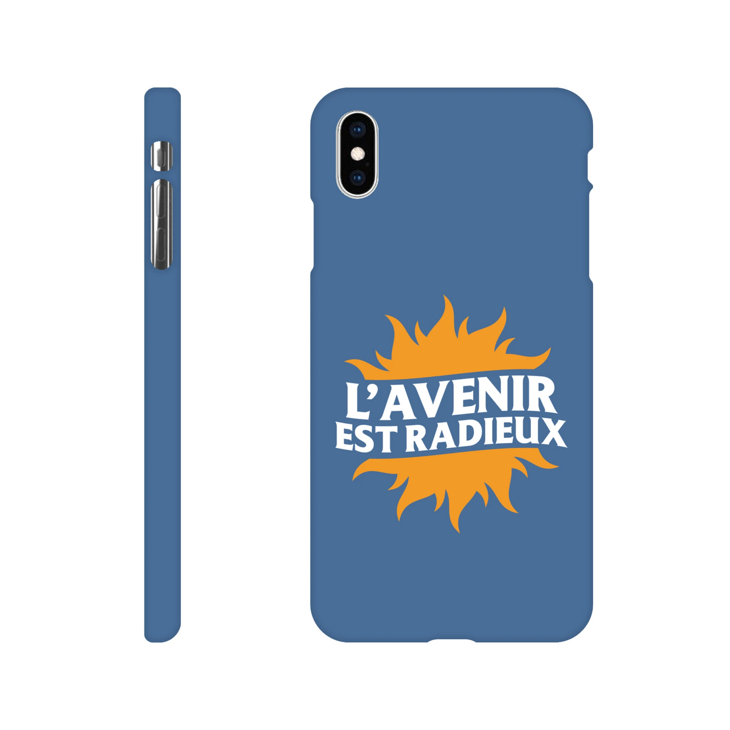 Coque iPhone chrétienne Slim « L’Avenir est Radieux »