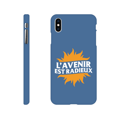 Coque iPhone chrétienne Slim « L’Avenir est Radieux »