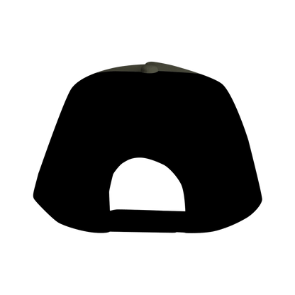 Casquette chrétienne Trucker Snapback « YHWH » Olive et noir face arrière