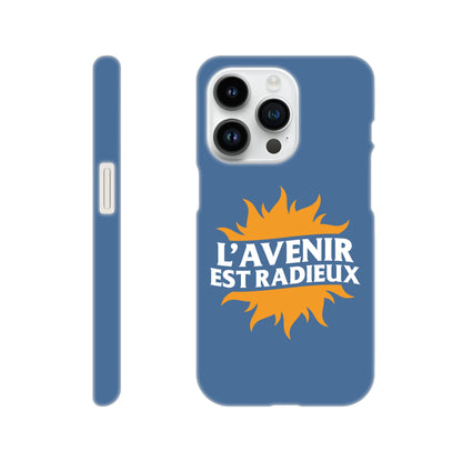 Coque iPhone chrétienne Slim « L’Avenir est Radieux »