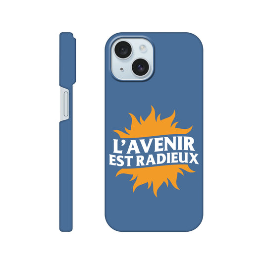 Coque iPhone chrétienne Slim « L’Avenir est Radieux »