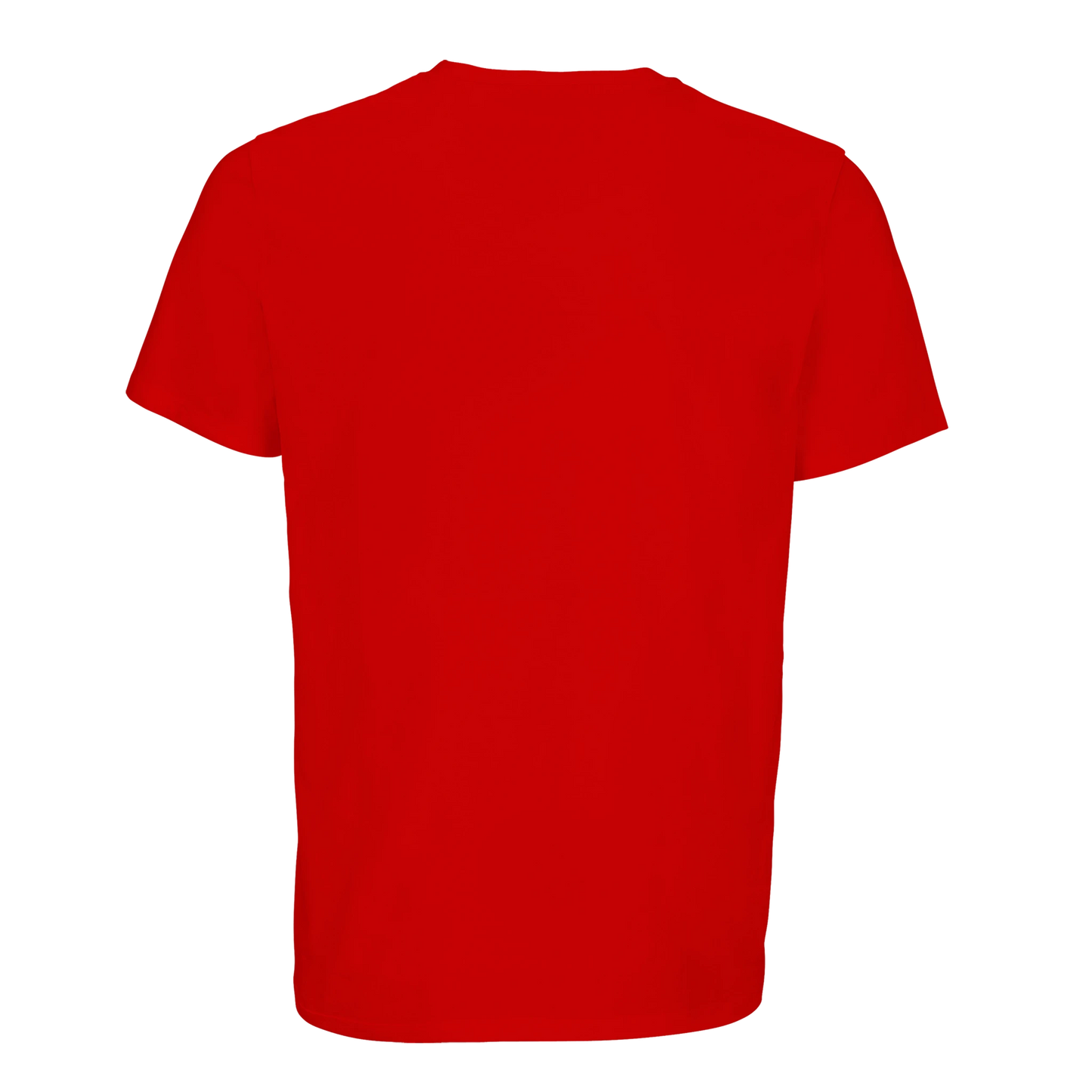 T-shirt chrétien femme en coton bio « Deutéronome 3:22 » rouge dos